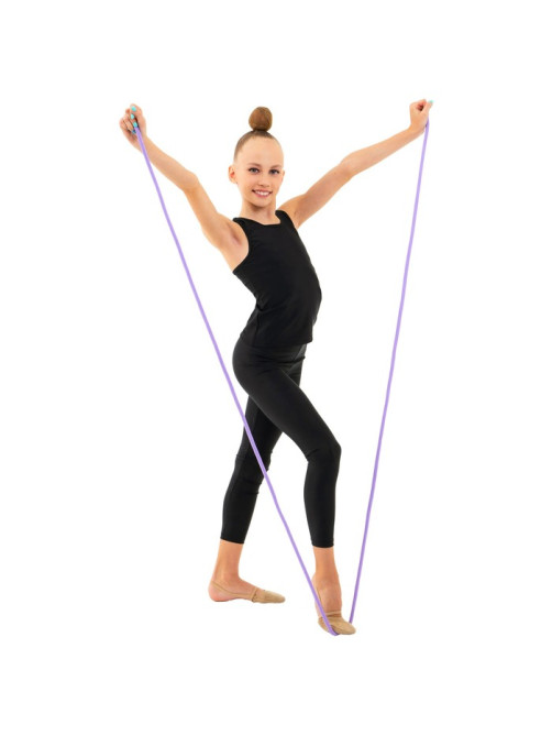 Скакалка для художественной гимнастики Grace Dance, 3 м, цвет сиреневый