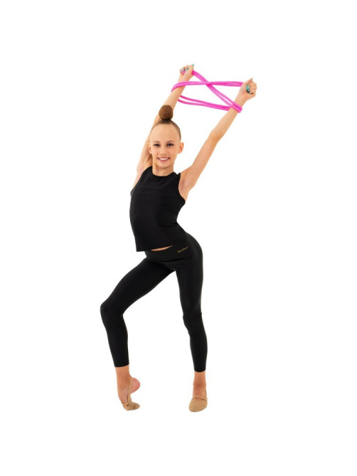 Скакалка для художественной гимнастики утяжелённая Grace Dance, 2.5 м, розовая