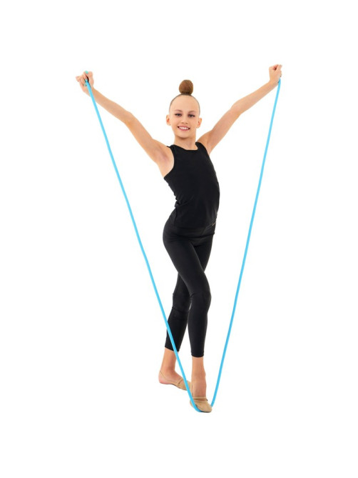 Скакалка для художественной гимнастики Grace Dance, 3 м, цвет голубой