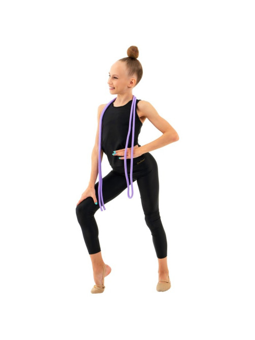 Скакалка для художественной гимнастики Grace Dance, 3 м, цвет сиреневый