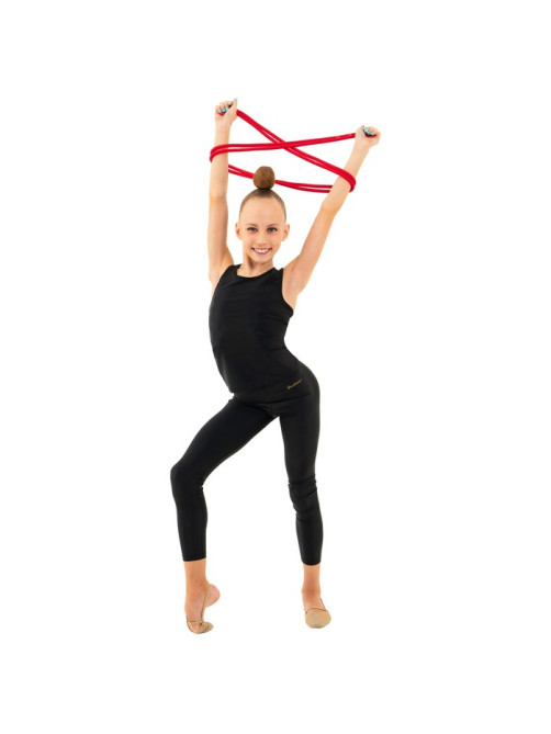 Скакалка для художественной гимнастики Grace Dance, 3 м, красная
