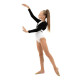 Болеро для гимнастики и танцев Grace Dance, р. 32, чёрное