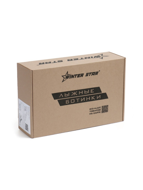 Ботинки лыжные Winter Star comfort, NN75, р. 35, чёрные, неон