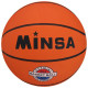 Мяч баскетбольный MINSA Sport, d=22 см, р. 5, клееный, 8 панелей, резина, резиновая камера