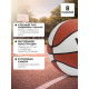 Баскетбольный мяч MINSA Hardwood Classic, PU, клееный, 8 панелей, р. 7, PU, бутиловая камера