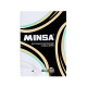 Футбольный мяч MINSA Futsal Club, гибридная сшивка, 12 панелей, р. 4, PU