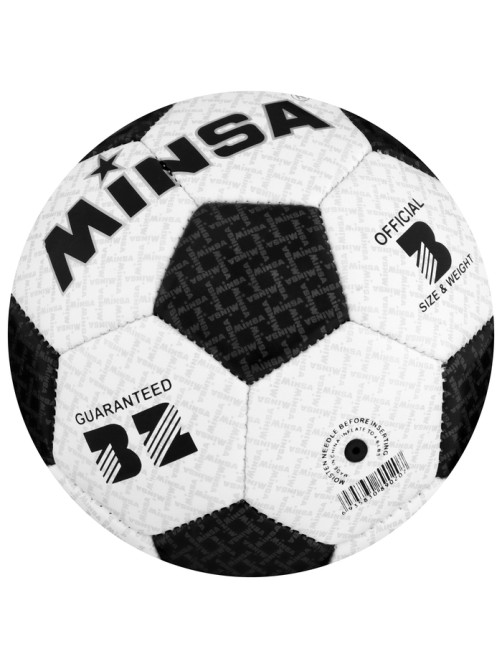 Футбольный мяч MINSA, машинная сшивка, 32 панели, р. 3, TPU