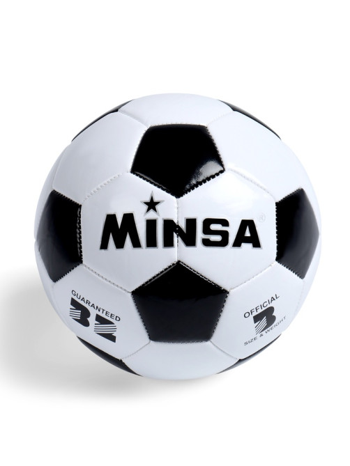 Футбольный мяч MINSA, машинная сшивка, 32 панели, р. 3, TPU