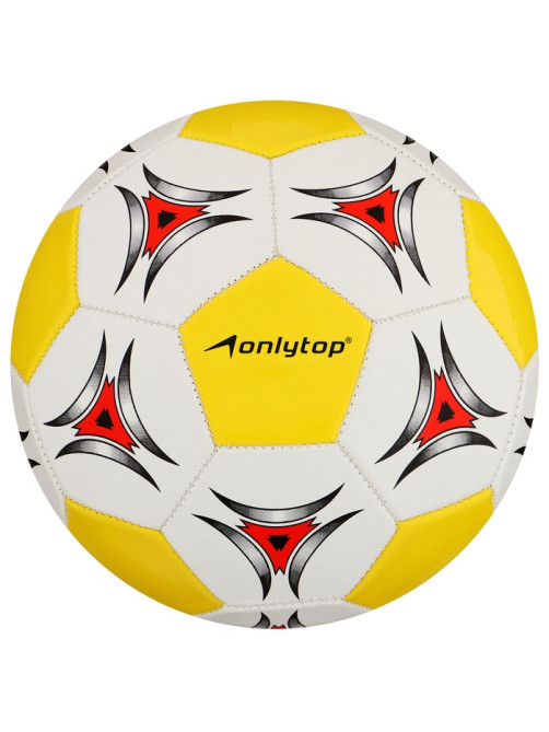 Футбольный мяч ONLYTOP, машинная сшивка, 32 панели, р. 5, PVC