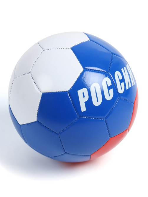 Футбольный мяч ONLYTOP «Россия», машинная сшивка, 32 панели, р. 5, PVC