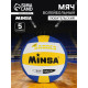 Волейбольный мяч MINSA, машинная сшивка, 18 панелей, р. 5, TPU