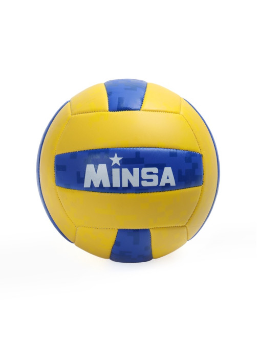 Волейбольный мяч MINSA, машинная сшивка, 18 панелей, р. 5, PVC