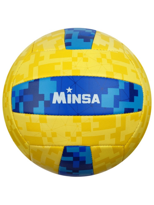 Волейбольный мяч MINSA, машинная сшивка, 18 панелей, р. 5, PVC