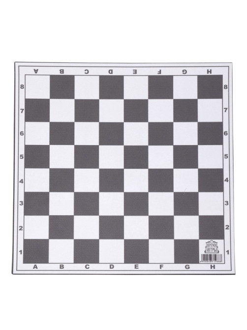 Шахматное поле Время игры, виниловое, 30×30 см
