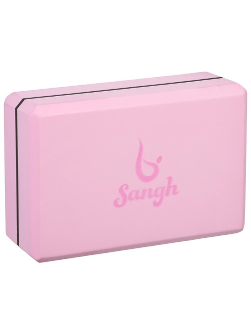 Блок для йоги Sangh, 23×15×8 см, МИКС