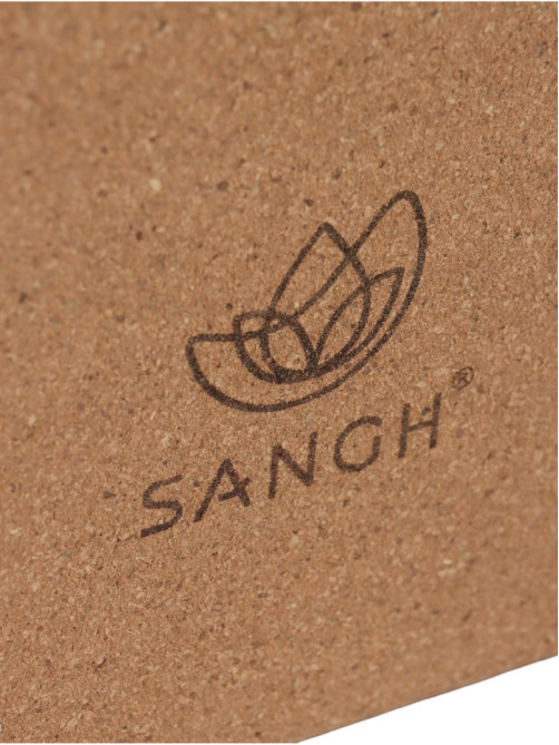 Блок для йоги Sangh, 15×22×7 см, пробка