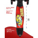 Самокат GRAFFITI Drive, колёса PU 110/75 мм, ABEC 7, красный