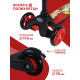 Самокат GRAFFITI Drive, колёса PU 110/75 мм, ABEC 7, красный