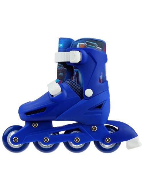 Роликовые коньки раздвижные ONLYTOP, р. 30-33, колёса PVC 64 мм