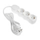 Удлинитель Luazon Lighting ECO, 3 розетки, 2.7 м, 16 А, 3500 Вт, ПВС 3×1 мм2, с заземлением