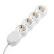 Удлинитель Luazon Lighting ECO, 4 розетки, 2.7 м, 16 А, 3500 Вт, ПВС 3×1 мм2, с заземлением