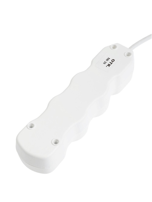 Удлинитель Luazon Lighting ECO, 3 розетки, 4.5 м, 16 А, 3500 Вт, ПВС 3×1 мм2, с заземлением, с выключателем