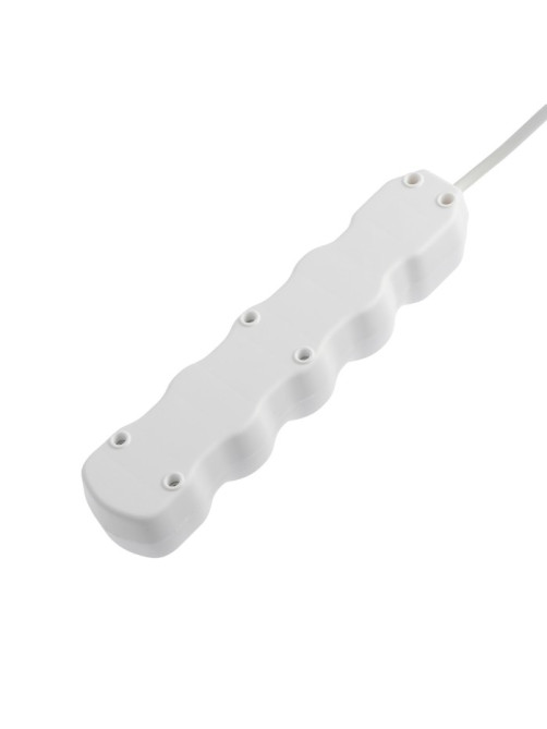 Удлинитель Luazon Lighting ECO, 4 розетки, 2.7 м, 16 А, 3500 Вт, ПВС 3×1 мм2, с заземлением