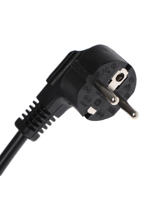 Блок розеточный в стол, сдвижная крышка, 10 А, 2 розетки, 2xUSB, 2A, провод 1.8 м, серебристый