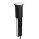 Розетка выдвижная Luazon, 16 А, трёхместная, в стол, 2xUSB, 2.1 A, серебряная