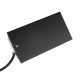 Блок розеточный в стол, сдвижная крышка, 10 А, 2 розетки, 2xUSB, 2A, провод 1.8 м, чёрный
