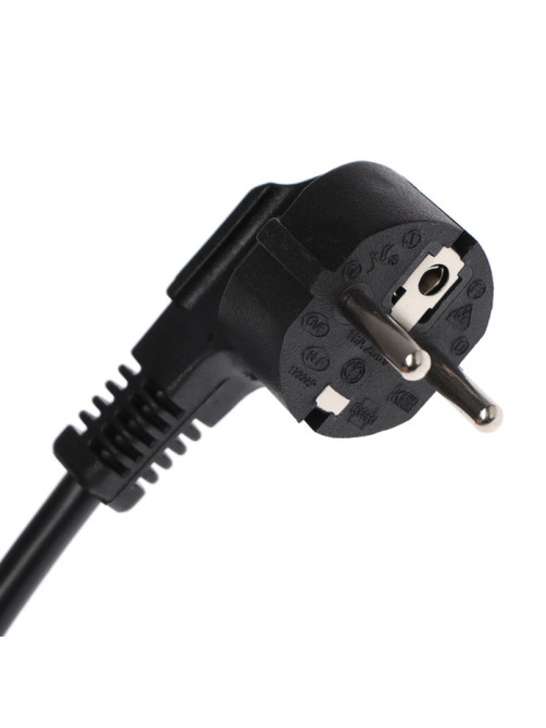Блок розеточный в стол, сдвижная крышка, 10 А, 2 розетки, 2xUSB, 2A, провод 1.8 м, чёрный