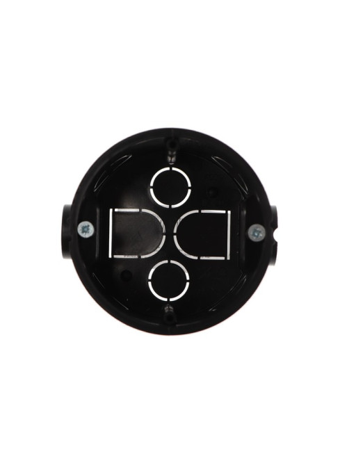 Коробка установочная Luazon Lighting, 68×40 мм, IP20, для сплошных стен, чёрная