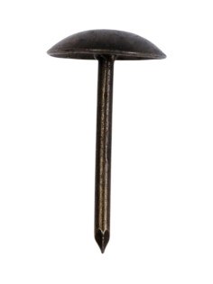 Гвозди ТУНДРА, декоративные, обивочные, 8×15 мм, бронза, 500 шт.