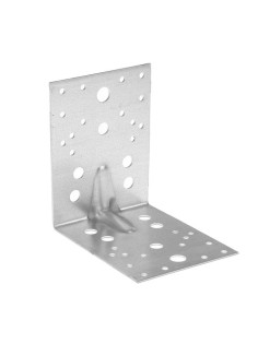 Уголок крепежный усиленный ТУНДРА krep, 130×130×100×2 мм