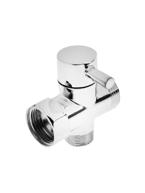 Дивертор ZEIN Z743, для смесителя, корпус цинк, цвет хром