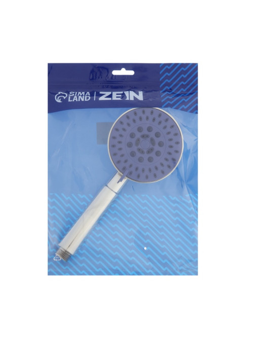 Лейка для душа ZEIN Z0508, 5 режимов, d=100 мм, пластик, цвет хром