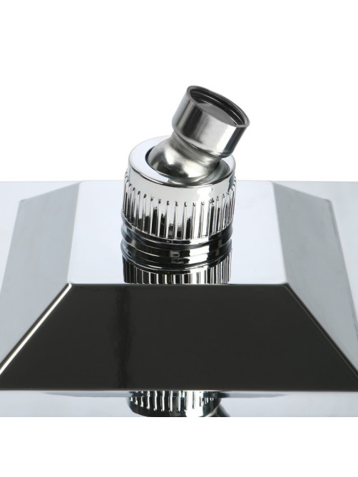 Лейка стационарная ZEIN Z3194, с LED подсветкой, 3 цвета, пластик, хром