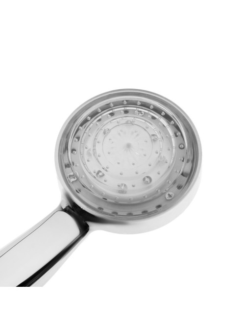 Лейка для душа ZEIN Z0015, с LED подсветкой, 3 цвета, пластик, цвет хром