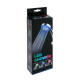 Лейка для душа ZEIN Z0015, с LED подсветкой, 3 цвета, пластик, цвет хром