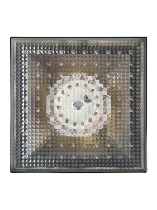 Лейка стационарная ZEIN Z3194, с LED подсветкой, 3 цвета, пластик, хром