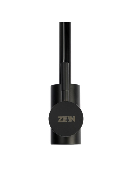Смеситель для кухни ZEIN Z2391, гибкий излив, картридж 35 мм, нержавеющая сталь, черный