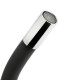 Смеситель для кухни ZEIN Z2073F, силиконовый излив, картридж 40 мм, латунь, черный/хром