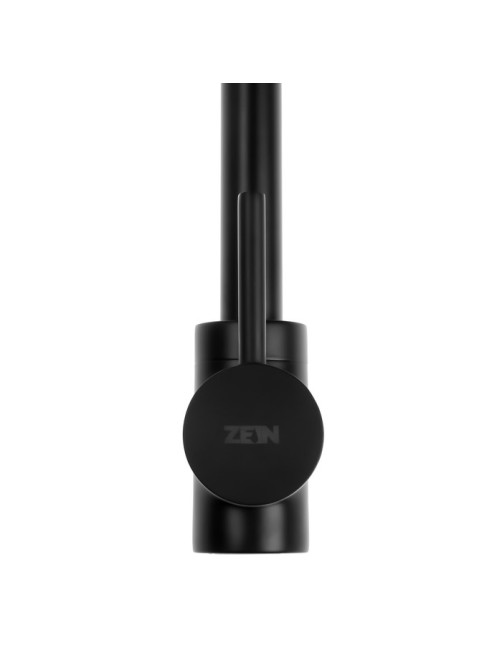 Смеситель для кухни ZEIN ZF-011, картридж керамика 40 мм, латунь, черный