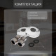 Смеситель для кухни ZEIN Z2485, настенный, излив 20 см, кран-букса латунь 1/2