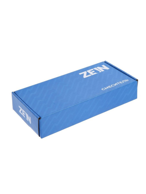 Смеситель для кухни ZEIN Z3101, двухвентильный, высокий излив, хром