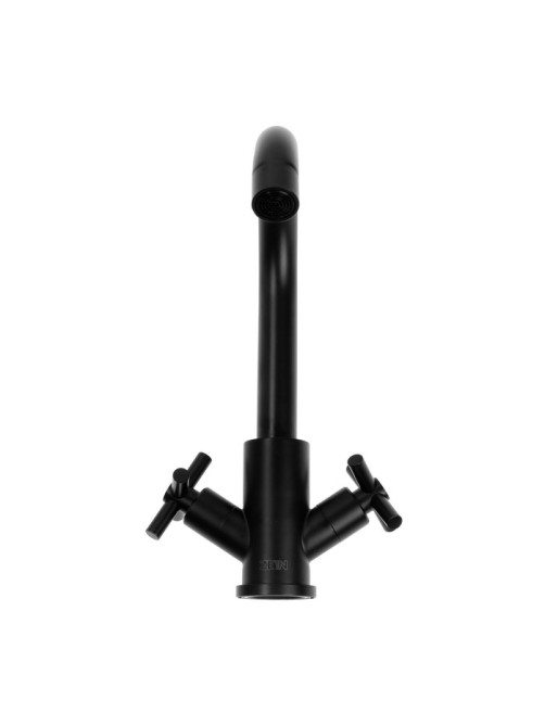 Смеситель для раковины ZEIN Z15F, короткий излив, кран-букса 1/2