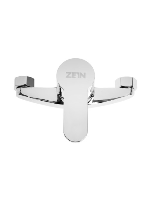 Смеситель для душа ZEIN Z2747, картридж 35 мм, с душевым набором, хром