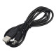 Портативный походный душ ZEIN: лейка, шланг, помпа с USB-кабелем, держатель, крючок