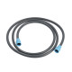 Портативный походный душ ZEIN: лейка, шланг, помпа с USB-кабелем, держатель, крючок