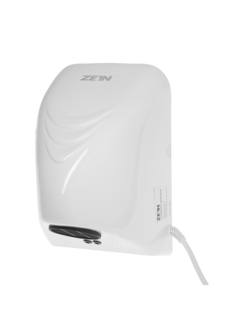 Сушилка для рук ZEIN Hd=226, 0.85 кВт, 140×150×215 мм, белая